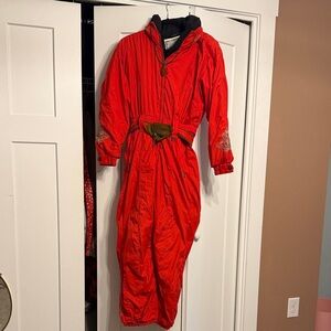 Obermyer ski suit